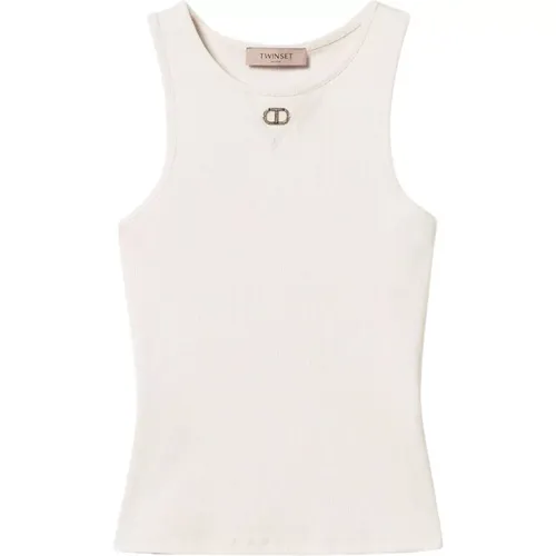 Tops > Sleeveless Tops - - Twinset - Modalova