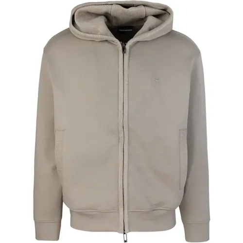 Sweatshirts & Hoodies > Zip-throughs - - Emporio Armani - Modalova