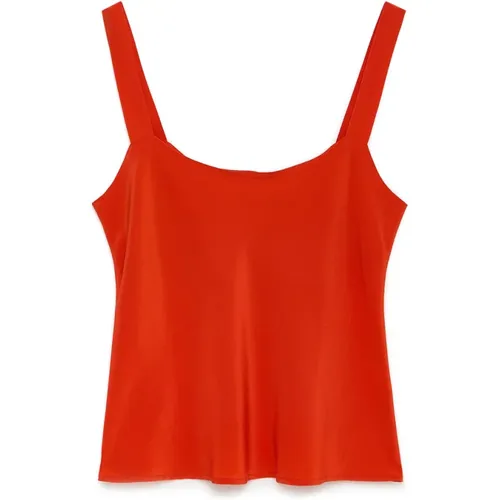 Tops > Sleeveless Tops - - Maliparmi - Modalova