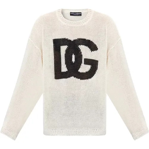 Knitwear > Round-neck Knitwear - - Dolce & Gabbana - Modalova