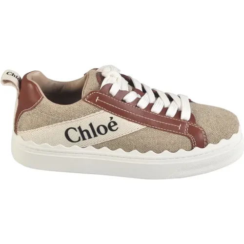 Chloé - Shoes > Sneakers - Brown - Chloé - Modalova