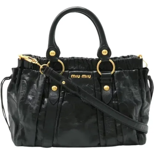 Pre-owned > Pre-owned Bags > Pre-owned Shoulder Bags - - Miu Miu Pre-owned - Modalova