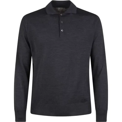 Tops > Polo Shirts - - Canali - Modalova