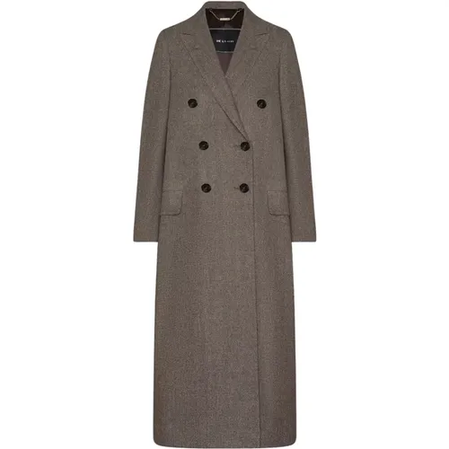 Coats > Double-Breasted Coats - - Kiton - Modalova