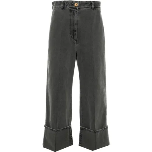 Patou - Jeans > Wide Jeans - Gray - Patou - Modalova