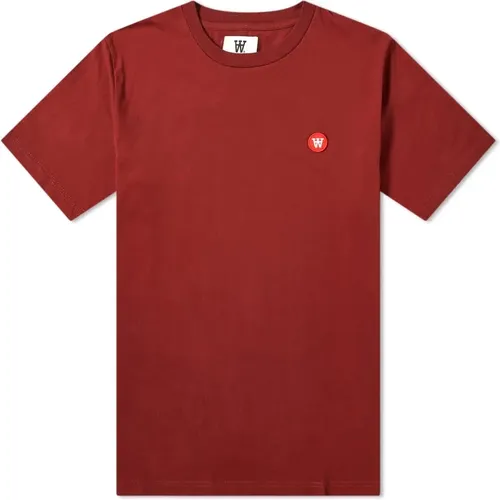 Wood Wood - Tops > T-Shirts - Red - Wood Wood - Modalova