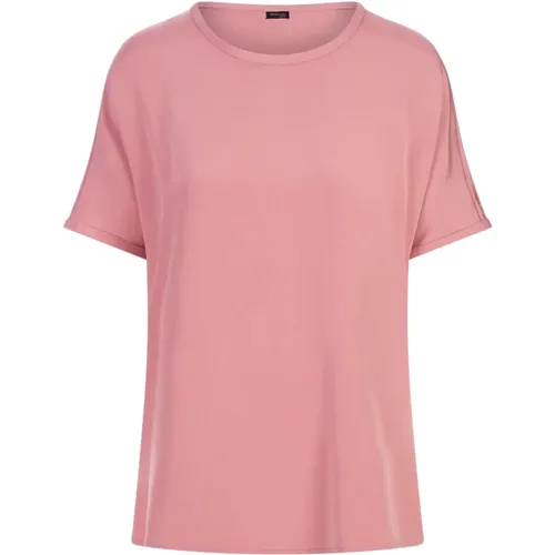 Kiton - Tops > T-Shirts - Pink - Kiton - Modalova