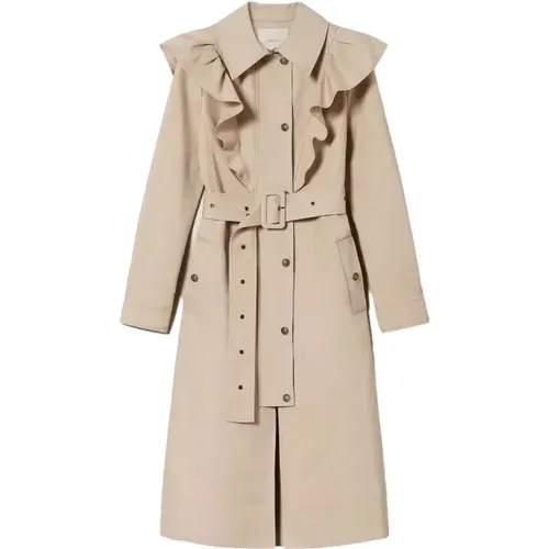 Coats > Trench Coats - - Twinset - Modalova