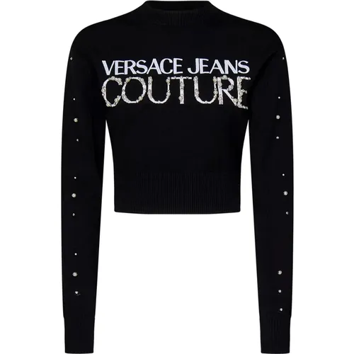 Knitwear > Round-neck Knitwear - - Versace Jeans Couture - Modalova