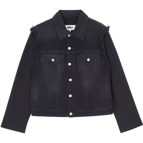 Jackets > Denim Jackets - - MM6 Maison Margiela - Modalova