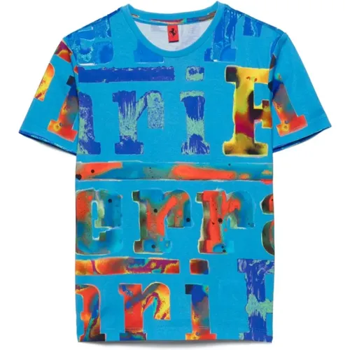 Kids > Tops > T-Shirts - - Ferrari - Modalova