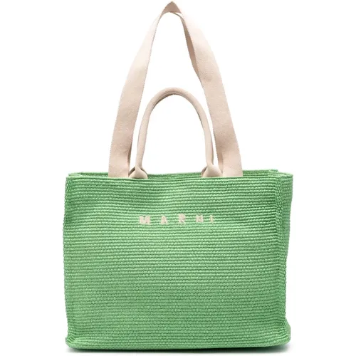 Marni - Bags > Tote Bags - Green - Marni - Modalova