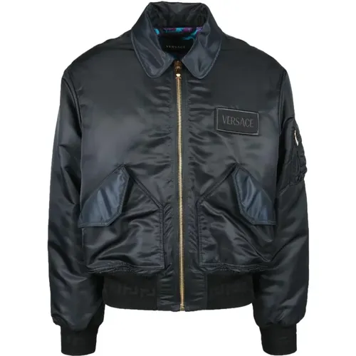 Jackets > Bomber Jackets - - Versace - Modalova