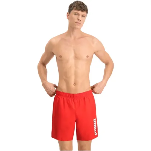 Puma - Swimwear > Beachwear - Red - Puma - Modalova