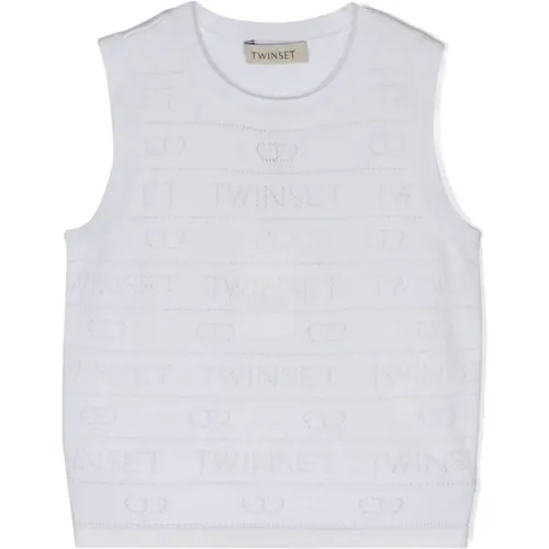 Kids > Tops > Sleeveless Tops - - Twinset - Modalova