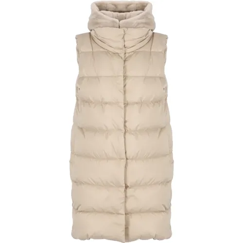 Herno - Jackets > Vests - Beige - Herno - Modalova