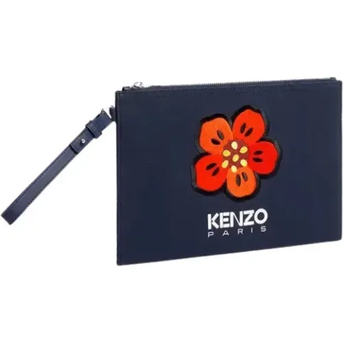 Kenzo - Bags > Clutches - Blue - Kenzo - Modalova