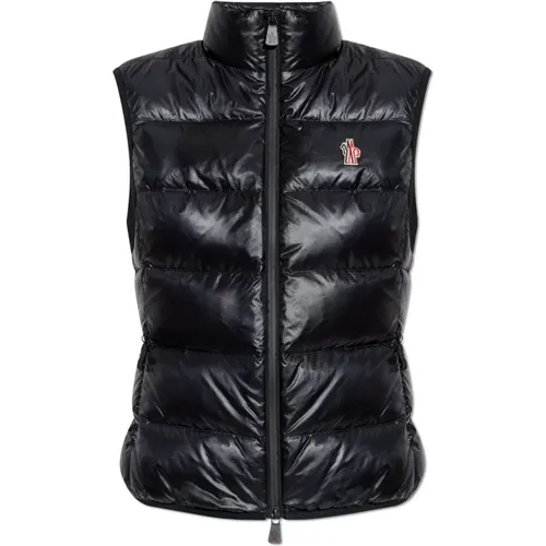 Moncler - Jackets > Vests - Black - Moncler - Modalova