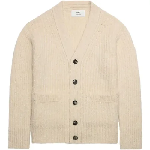 Knitwear > Cardigans - - Ami Paris - Modalova