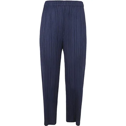 Trousers > Straight Trousers - - Issey Miyake - Modalova