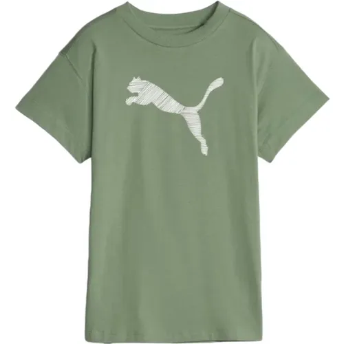 Puma - Tops > T-Shirts - Green - Puma - Modalova