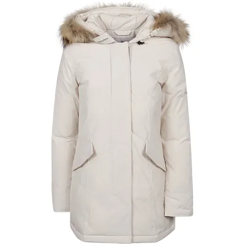 Woolrich - Coats > Parkas - White - Woolrich - Modalova