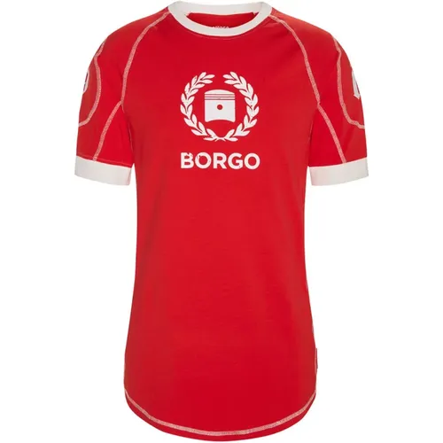 Borgo - Tops > T-Shirts - Red - Borgo - Modalova