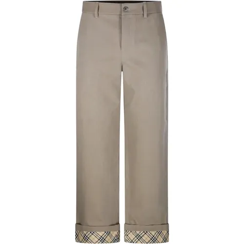 Trousers > Chinos - - Burberry - Modalova