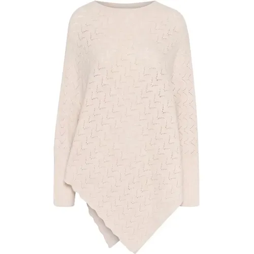 Knitwear > Round-neck Knitwear - - Cream - Modalova