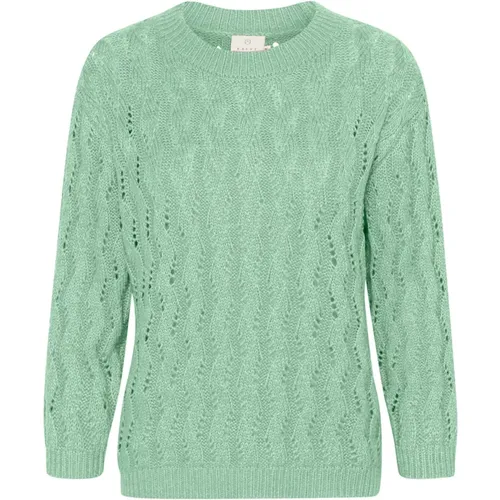 Knitwear > Round-neck Knitwear - - Kaffe - Modalova