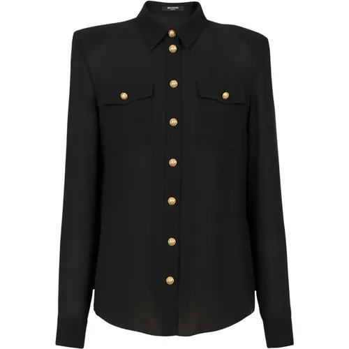 Blouses & Shirts > Shirts - - Balmain - Modalova