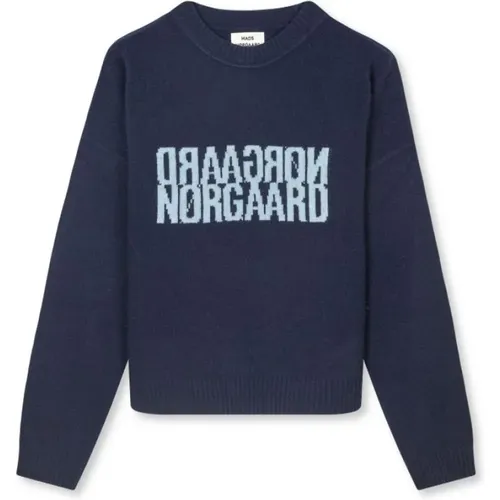 Knitwear > Round-neck Knitwear - - Mads Nørgaard - Modalova