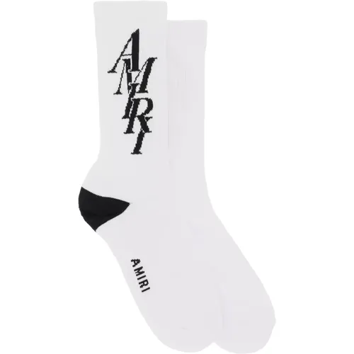 Amiri - Underwear > Socks - White - Amiri - Modalova
