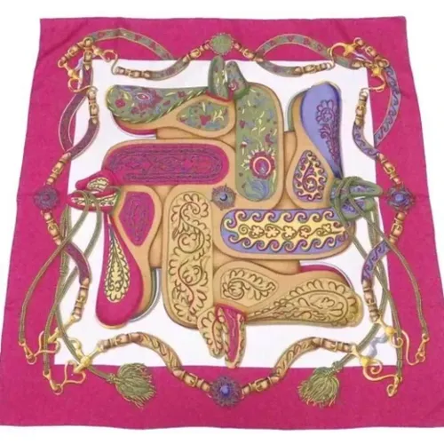 Pre-owned > Pre-owned Accessories > Pre-owned Scarves - - Hermès Vintage - Modalova