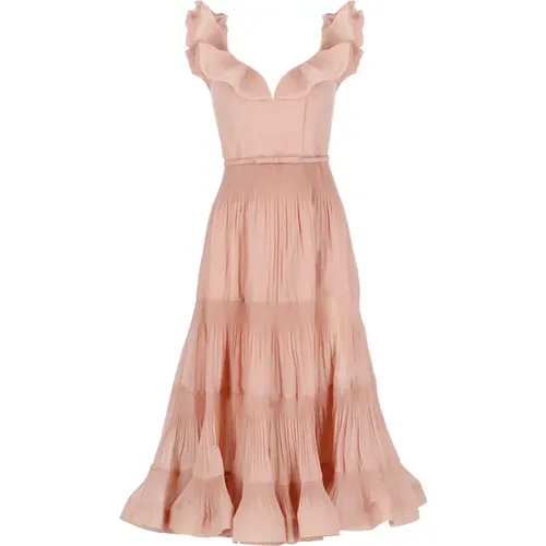 Dresses > Day Dresses > Midi Dresses - - Zimmermann - Modalova