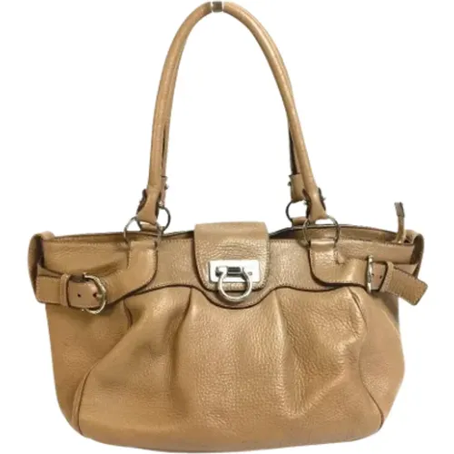 Pre-owned > Pre-owned Bags > Pre-owned Shoulder Bags - - Salvatore Ferragamo Pre-owned - Modalova