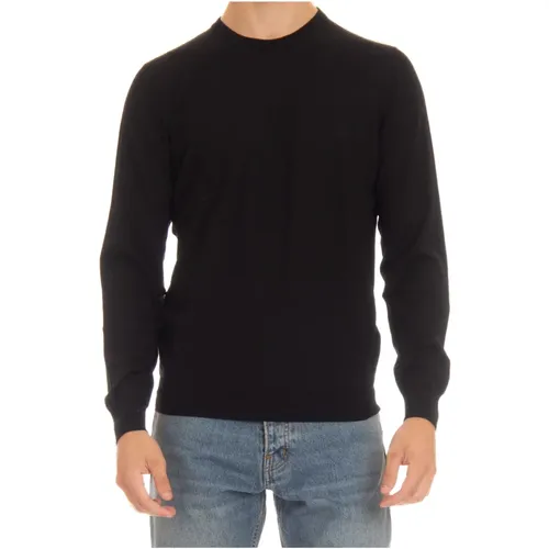 Knitwear > Round-neck Knitwear - - Barba - Modalova