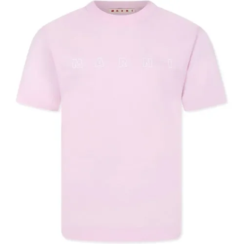 Marni - Tops > T-Shirts - Pink - Marni - Modalova