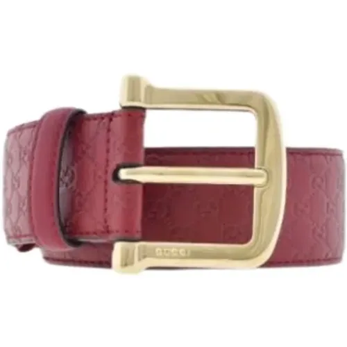 Gucci - Accessories > Belts - Red - Gucci - Modalova