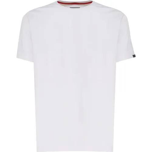 Fay - Tops > T-Shirts - White - Fay - Modalova