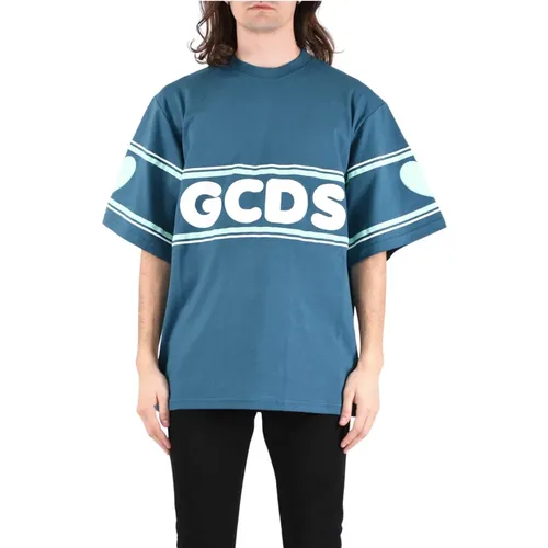 Gcds - Tops > T-Shirts - Blue - Gcds - Modalova