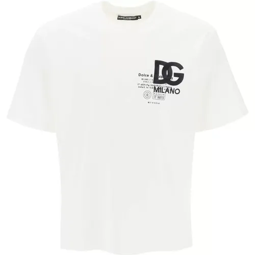 Tops > T-Shirts - - Dolce & Gabbana - Modalova