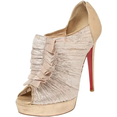 Pre-owned > Pre-owned Shoes > Pre-owned Boots - - Christian Louboutin Pre-owned - Modalova