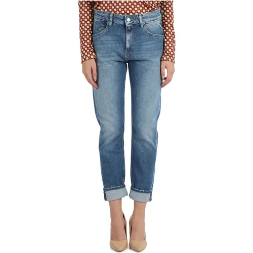 Jeans > Cropped Jeans - - Replay - Modalova