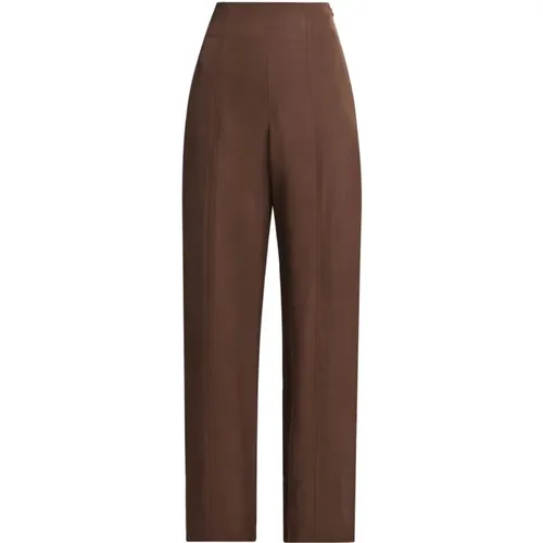 Trousers > Straight Trousers - - Loulou Studio - Modalova