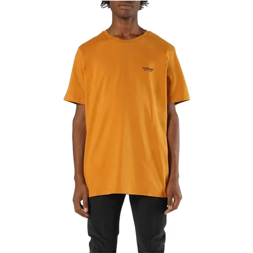 Dondup - Tops > T-Shirts - Orange - Dondup - Modalova