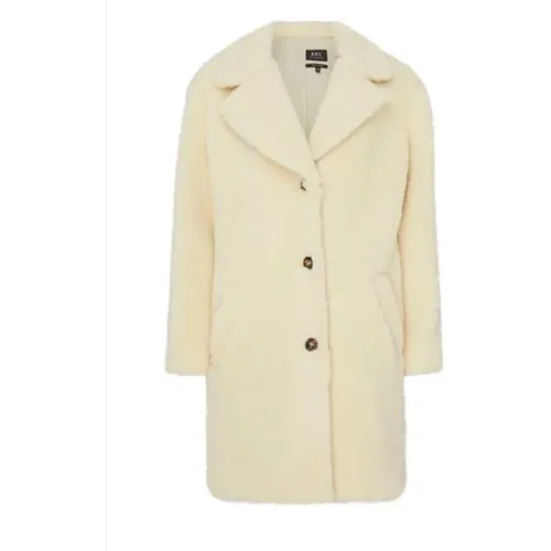 Coats > Single-Breasted Coats - - A.p.c. - Modalova