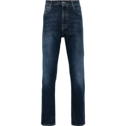 Jeans > Slim-fit Jeans - - BRUNELLO CUCINELLI - Modalova