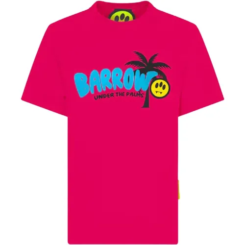 Barrow - Tops > T-Shirts - Red - Barrow - Modalova