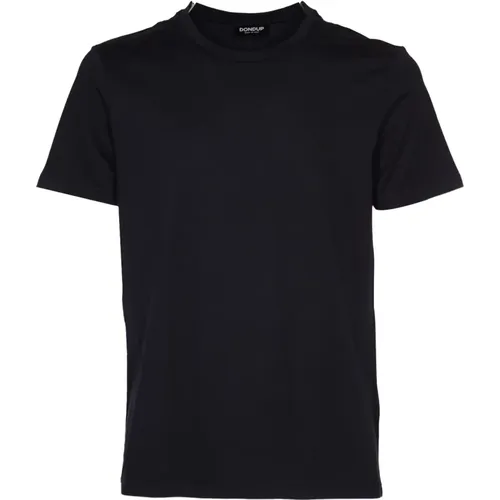 Dondup - Tops > T-Shirts - Black - Dondup - Modalova